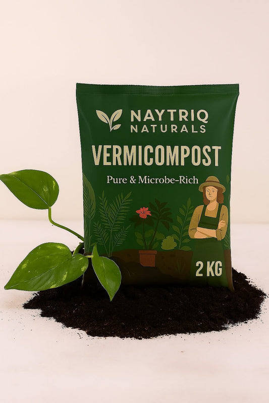 Naytriq Vermicompost – Premium Soil Booster & Plant Health Promoter